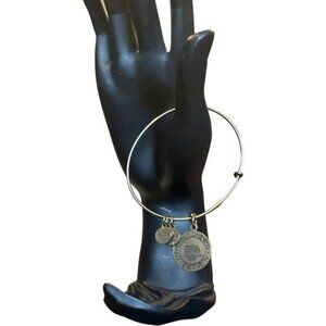 2016 Alex and Ani Celestial Oneness Alignment Brass Toned Charm Bracelet